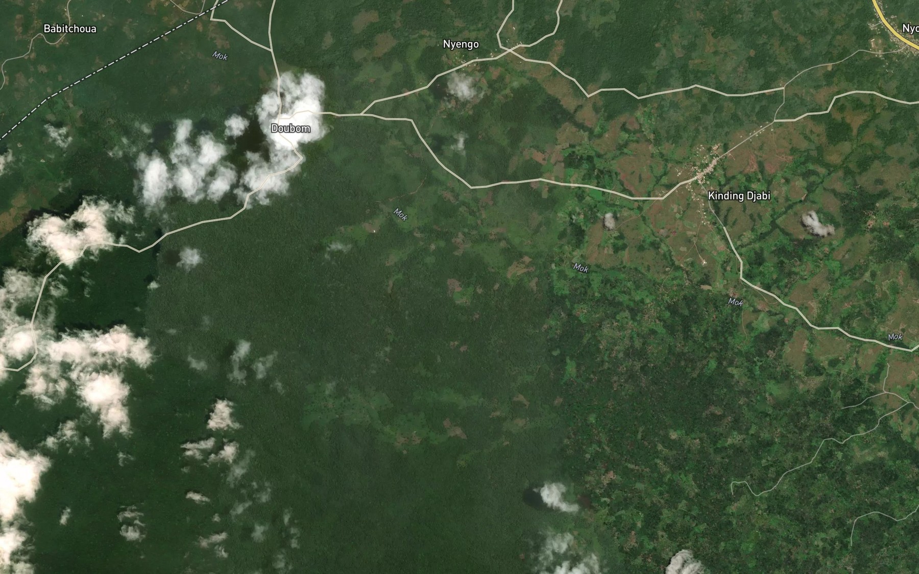 Satellite map of the Mok