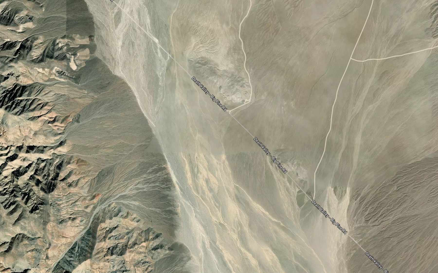 Satellite map of the Oriental Wash