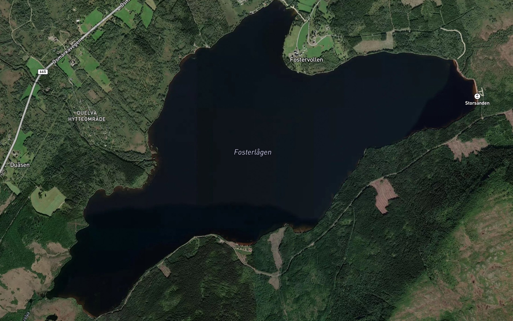 Satellite map of the Fosterlagen