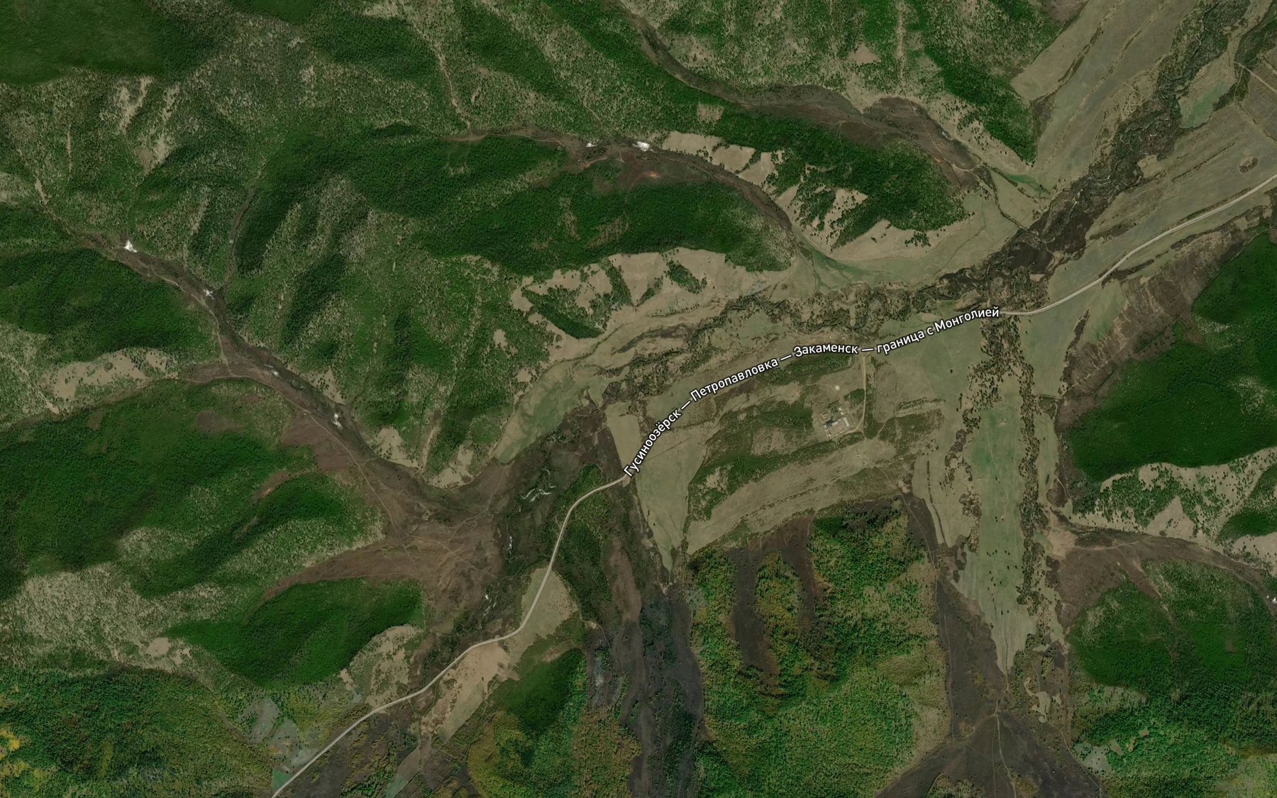 Satellite map of the Khodzhartuy