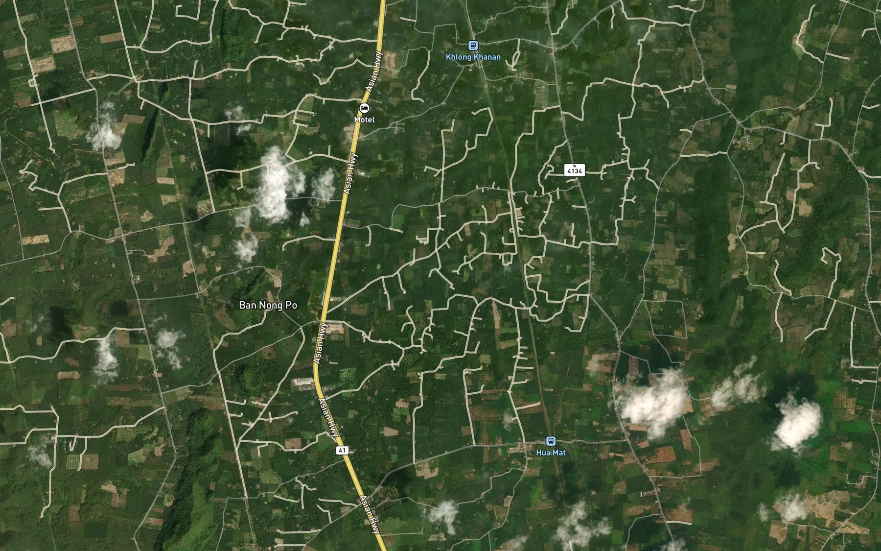 Satellite map of the Ang Kep Nam Huai Yuan