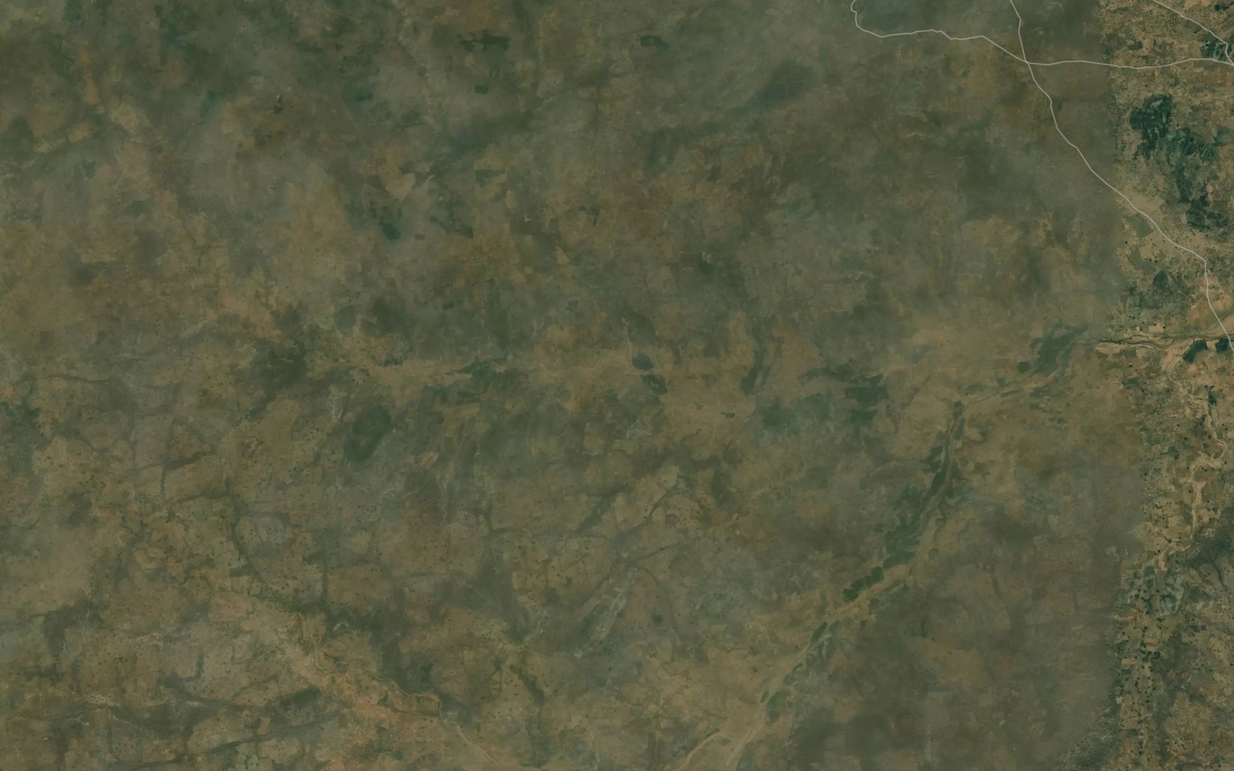 Satellite map of the Gumeru