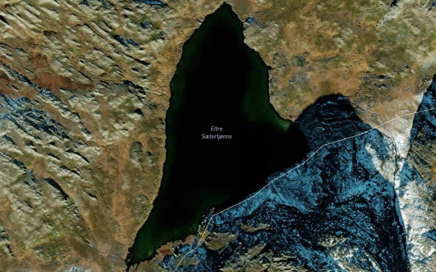 Satellite map of the Etter Setertjorna