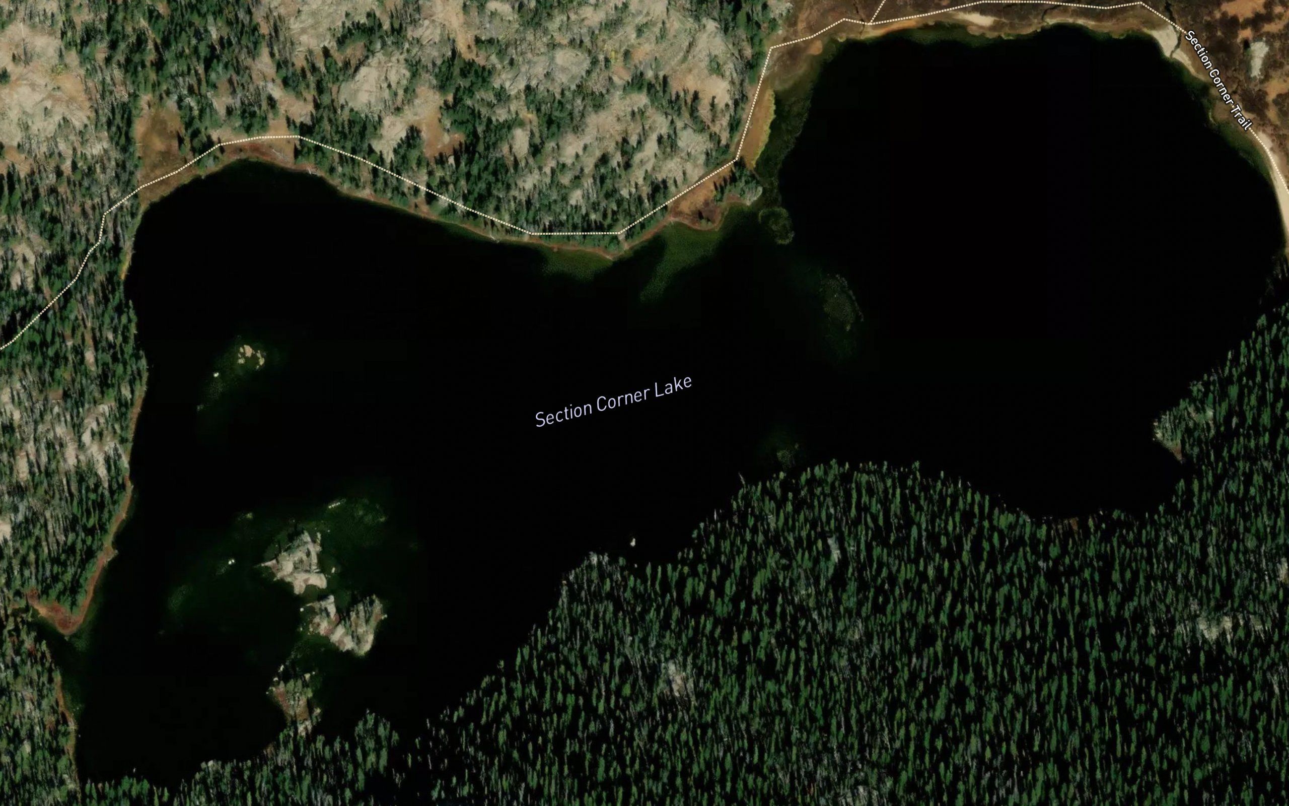 Section Corner Lake