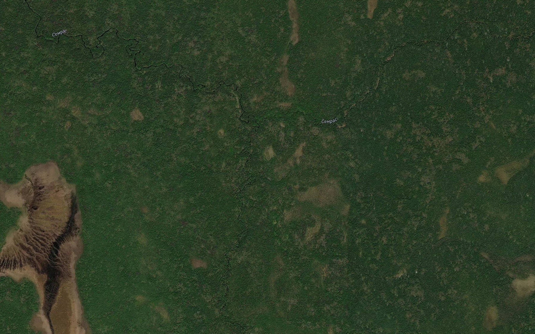 Satellite map of the Kiprin