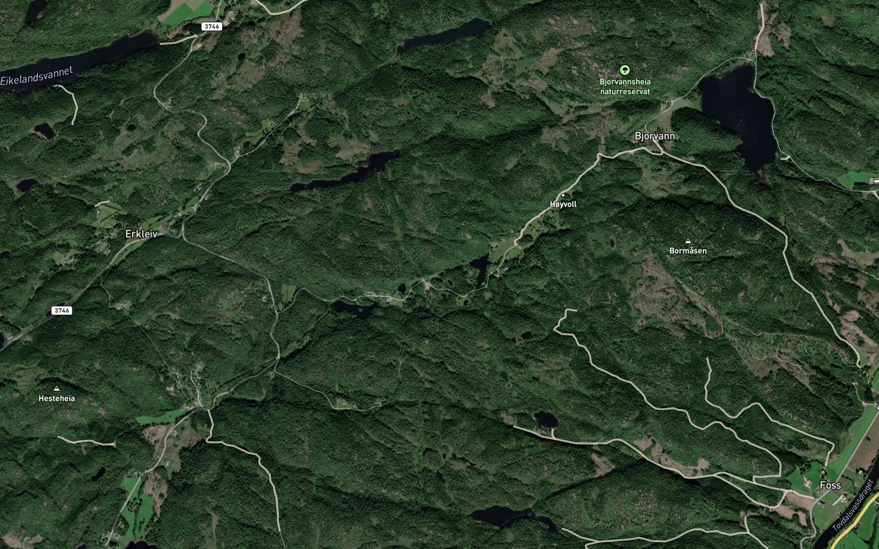 Satellite map of the Altjonn
