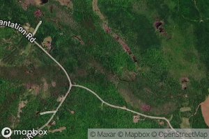 Satellite map of the Gin Brook