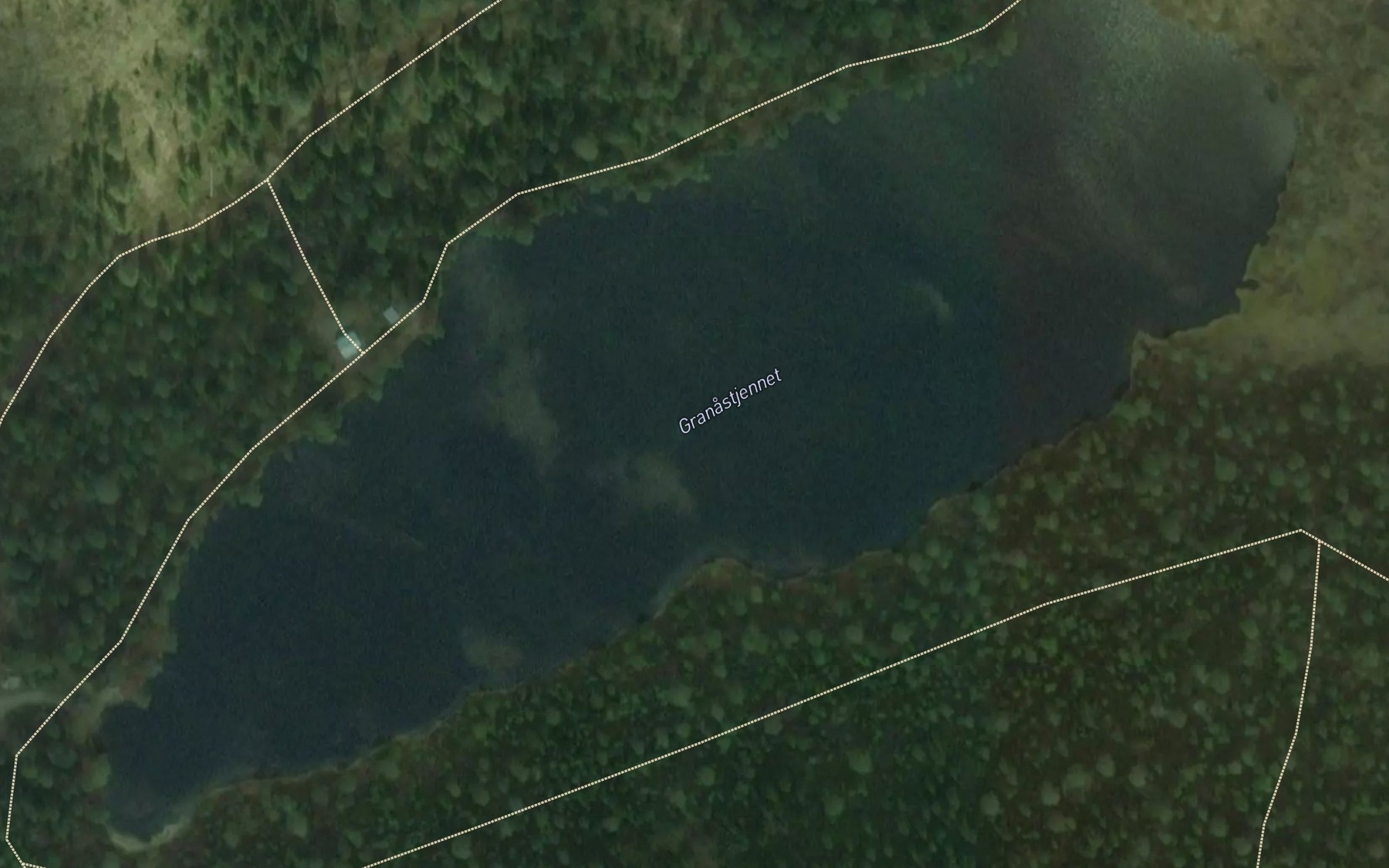 Satellite map of the Granastjernet