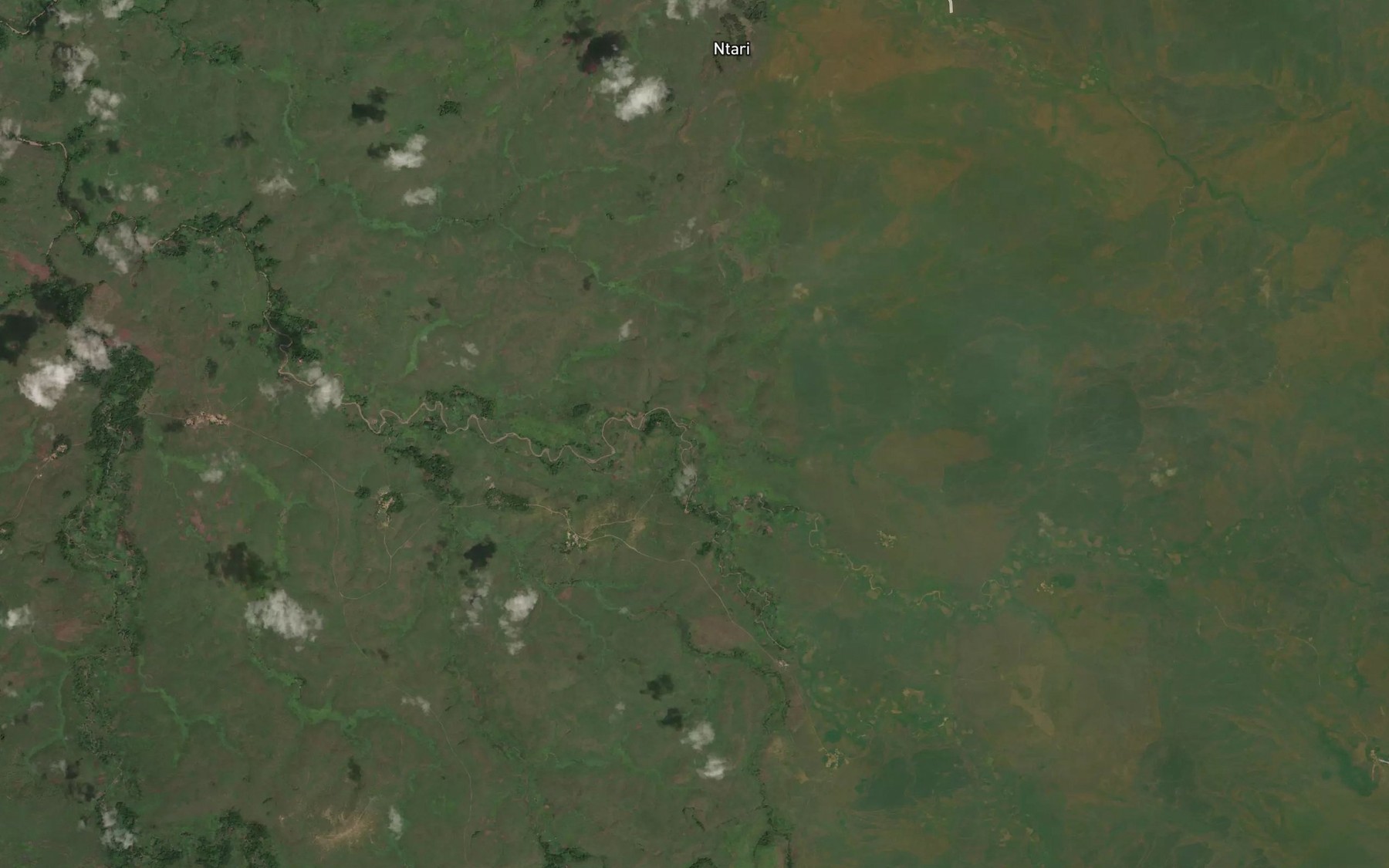 Satellite map of the Bouboulou
