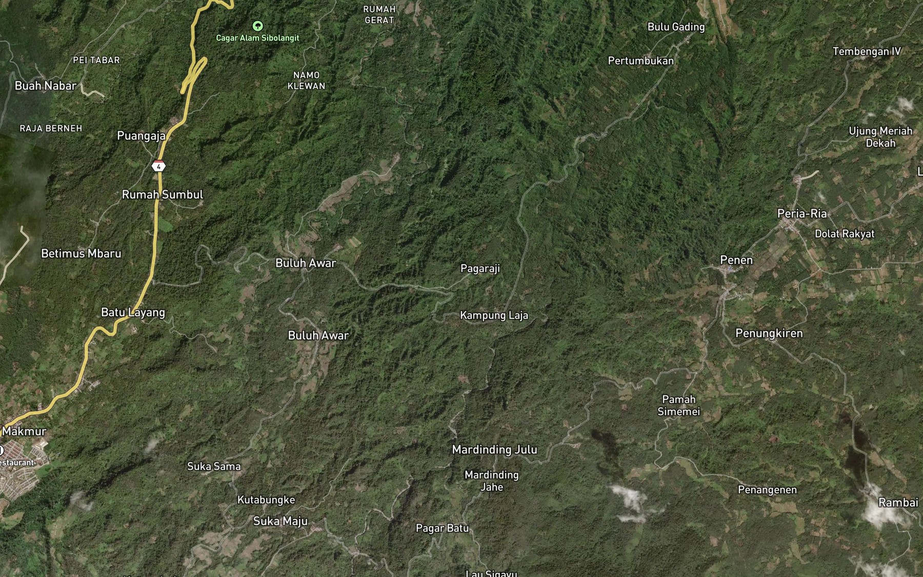Satellite map of the Lau Buham