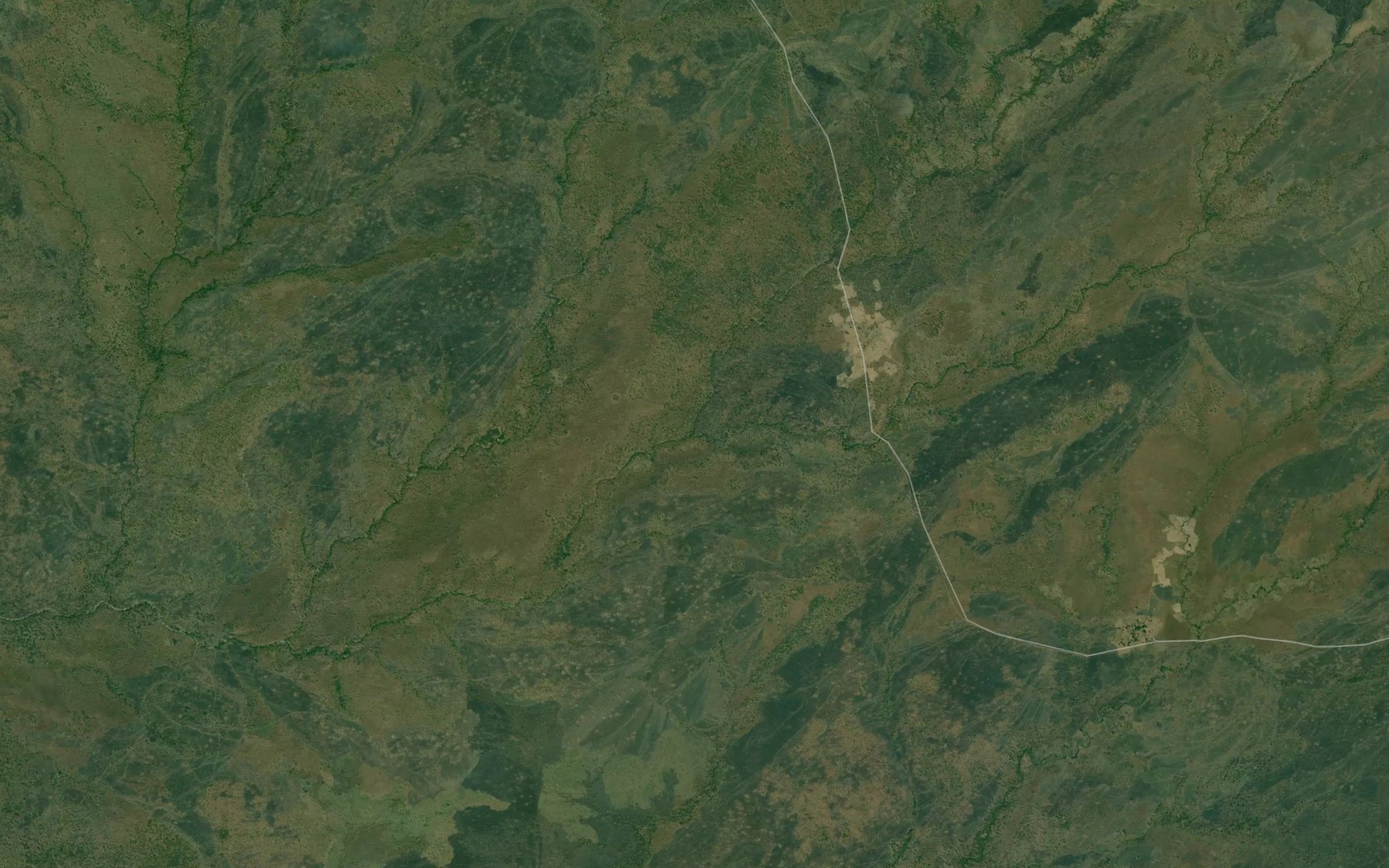 Satellite map of the Mayo Pong