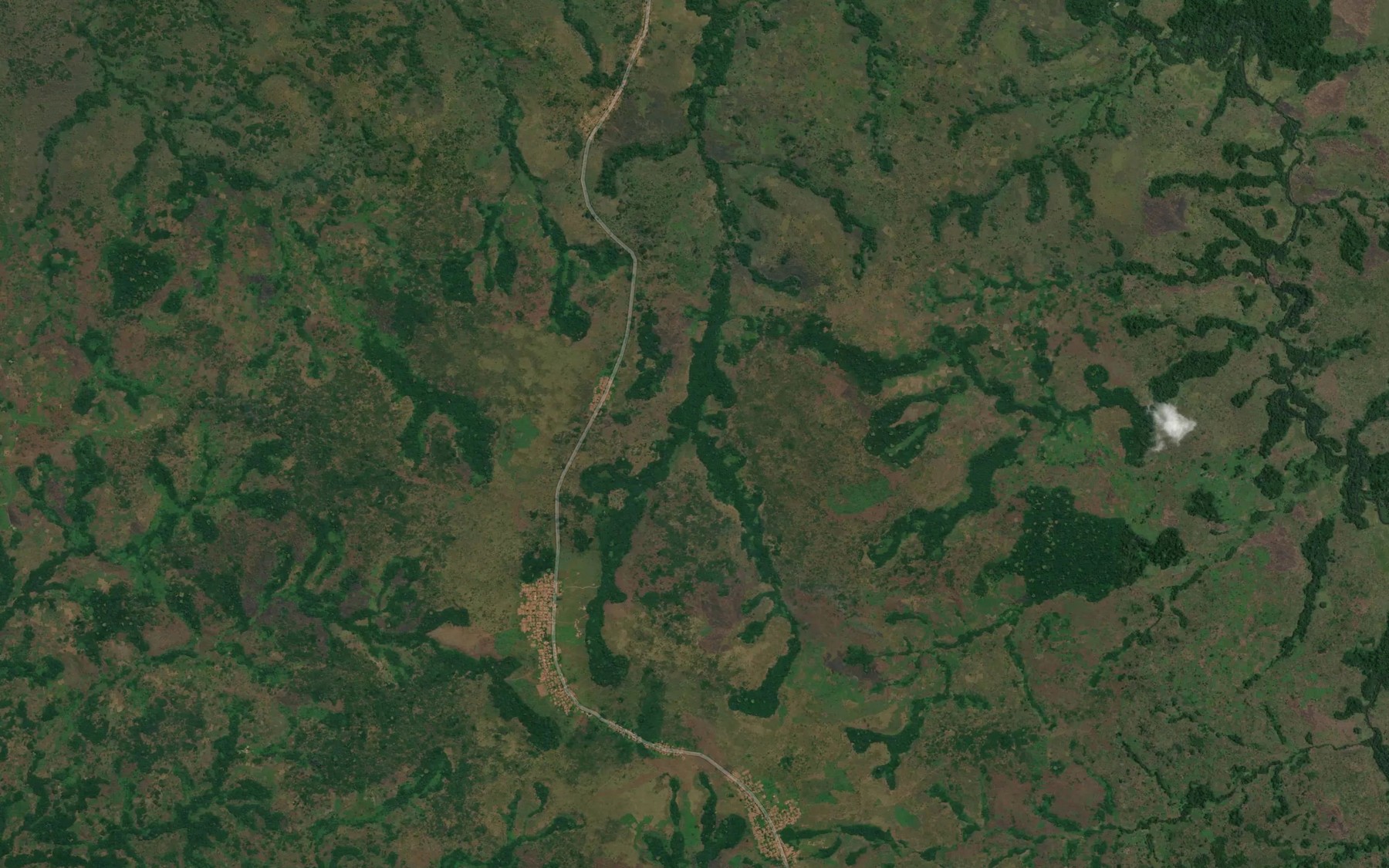 Satellite map of the Kaipanda
