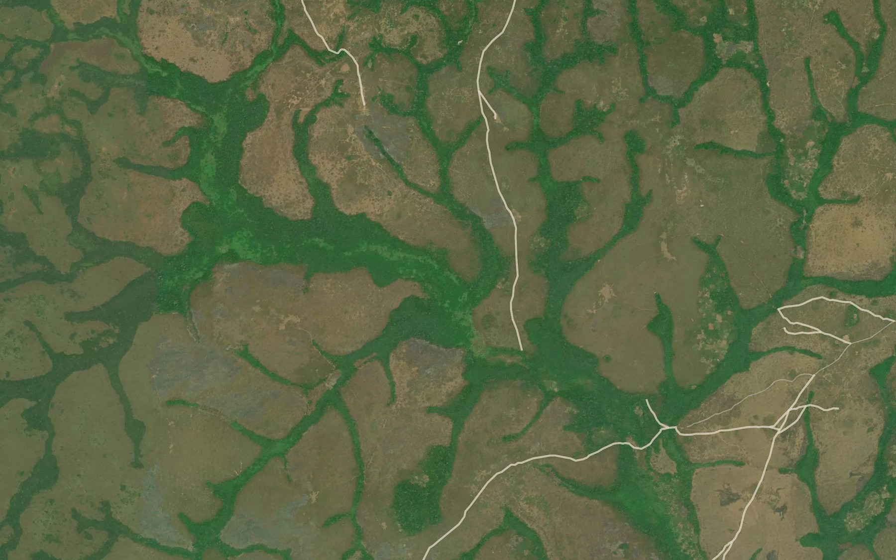 Satellite map of the Beningoutou