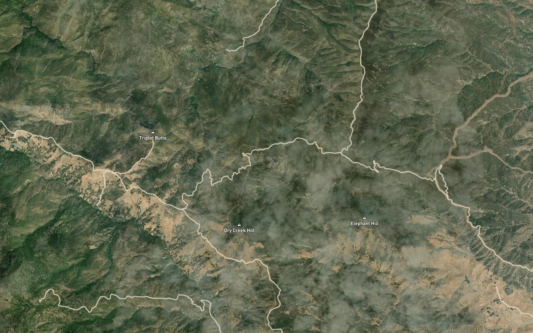 Satellite map of the Watson Spring