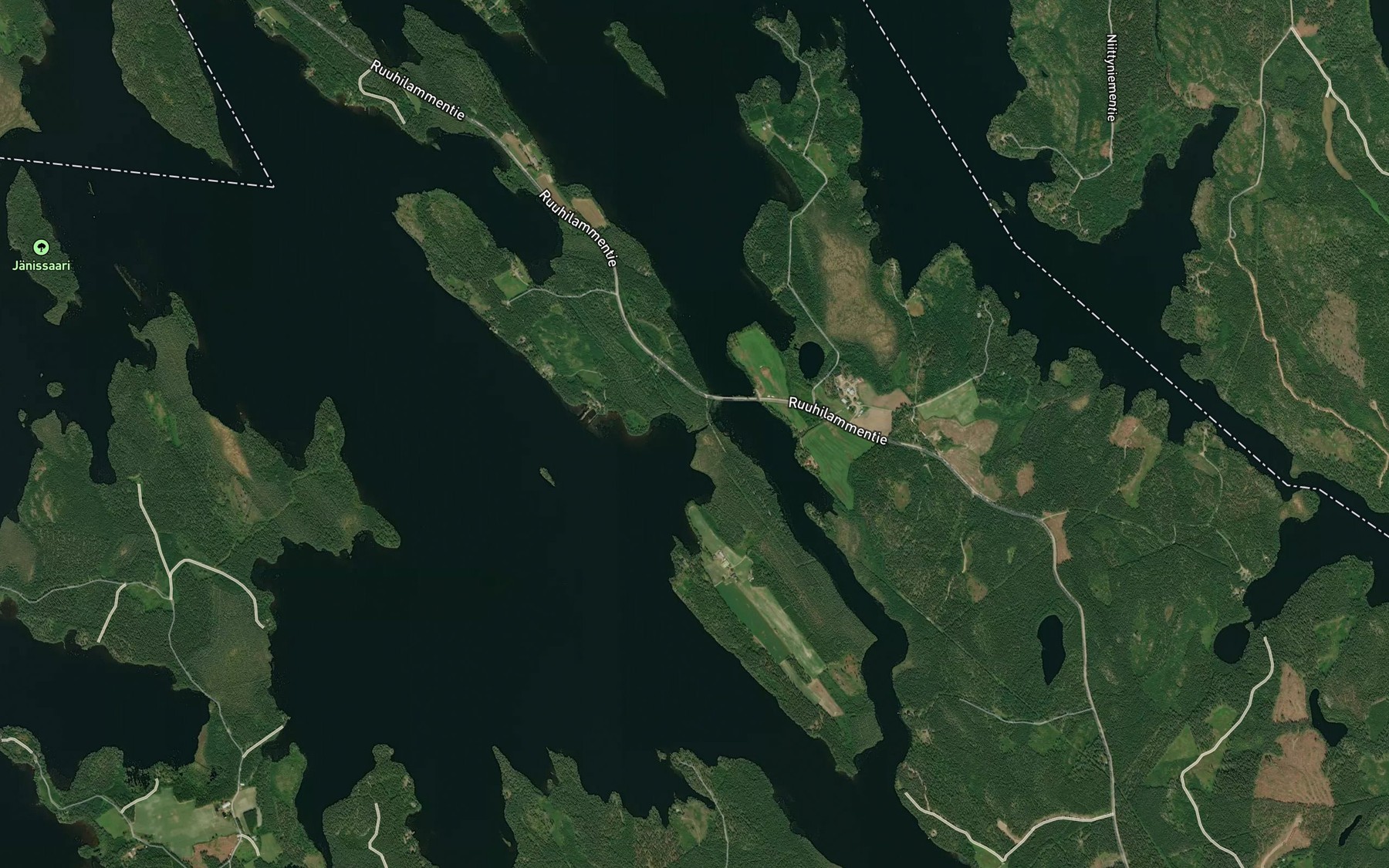 Satellite map of the Liperonvirta