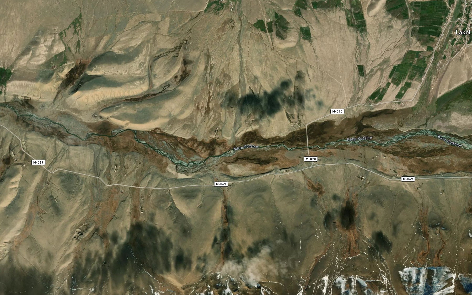 Satellite map of the Donkorumdu