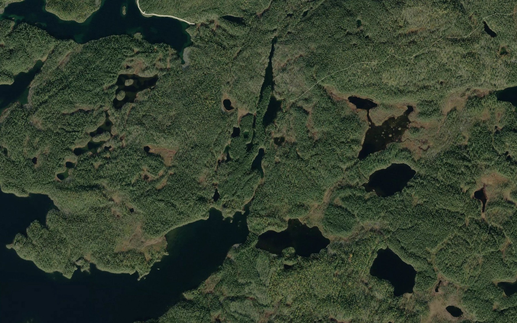 Satellite map of the Kaldeejaavras