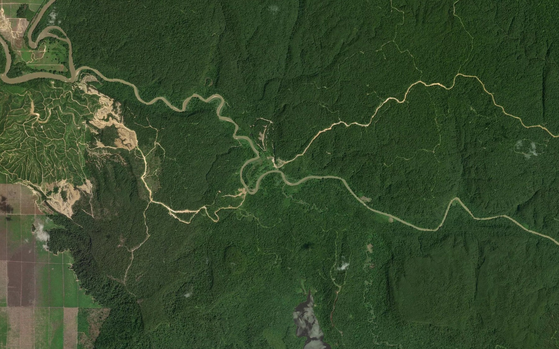 Satellite map of the Air Tegelang