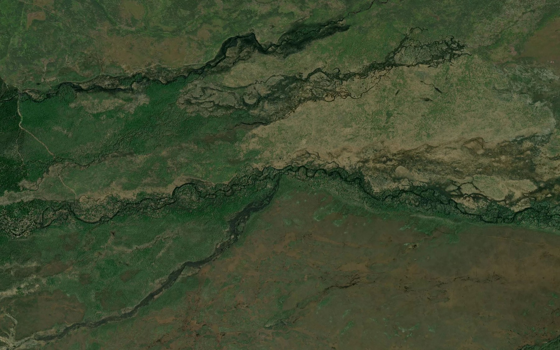 Satellite map of the Granichnyy