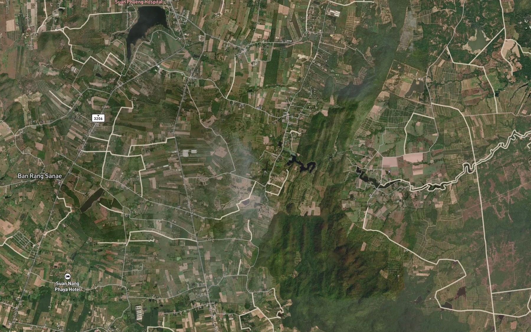 Satellite map of the Sa Nam Ban Rim Huai