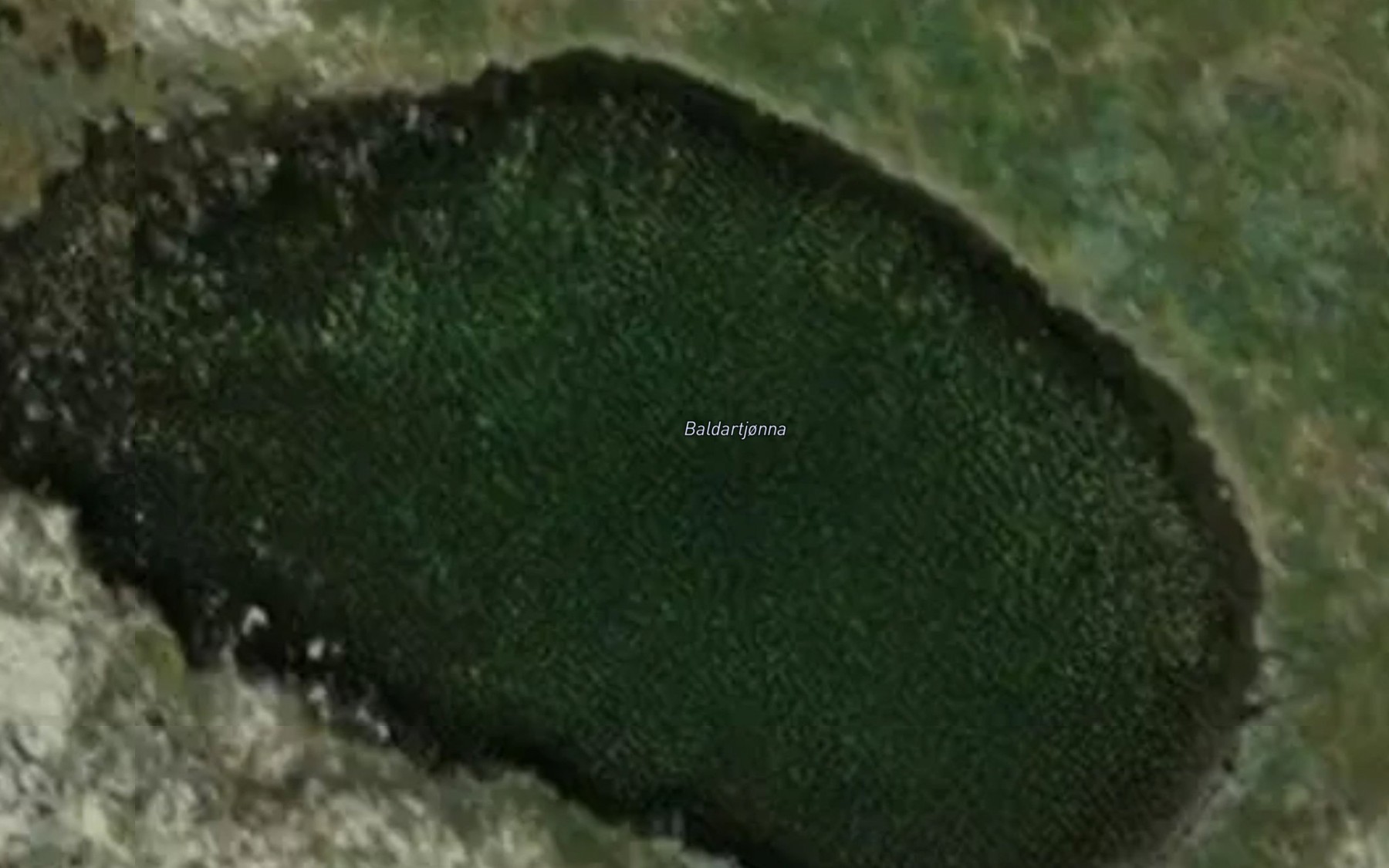 Satellite map of the Baltartjonna