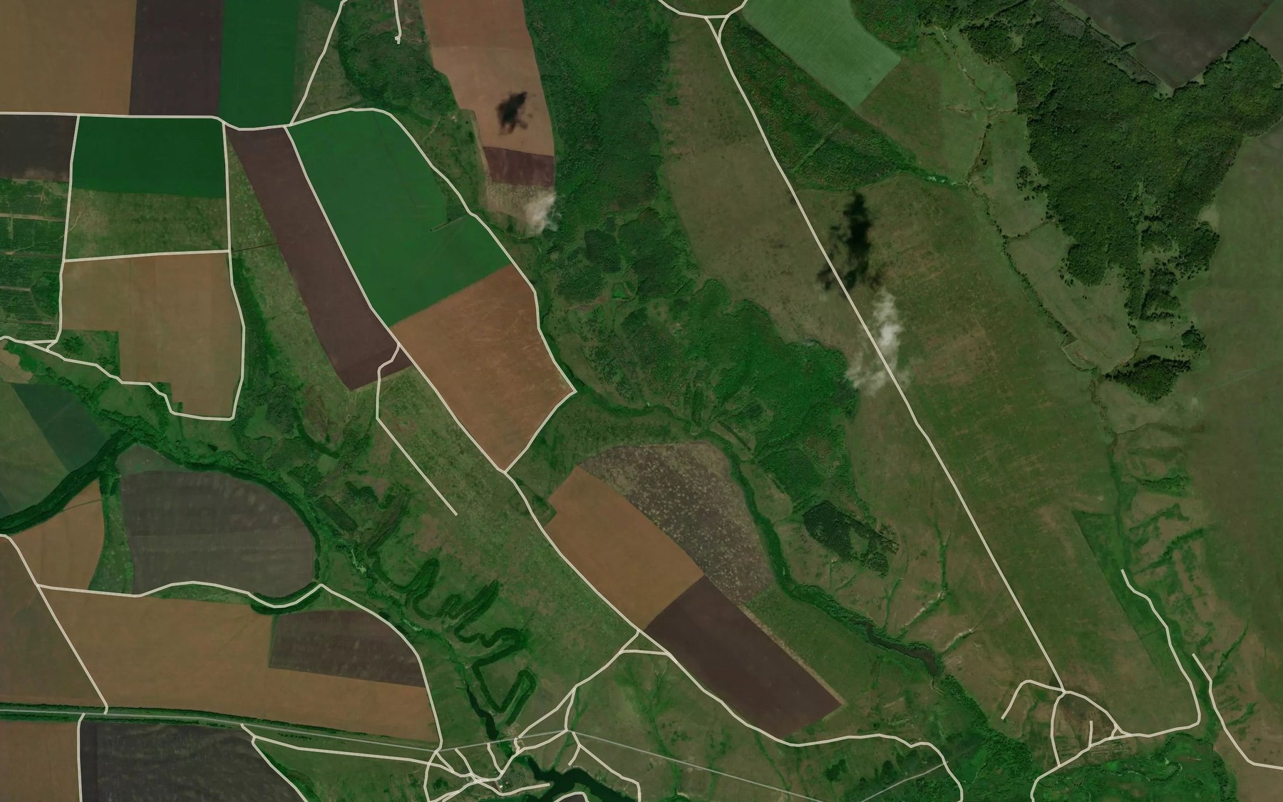 Satellite map of the Balka Vodotok