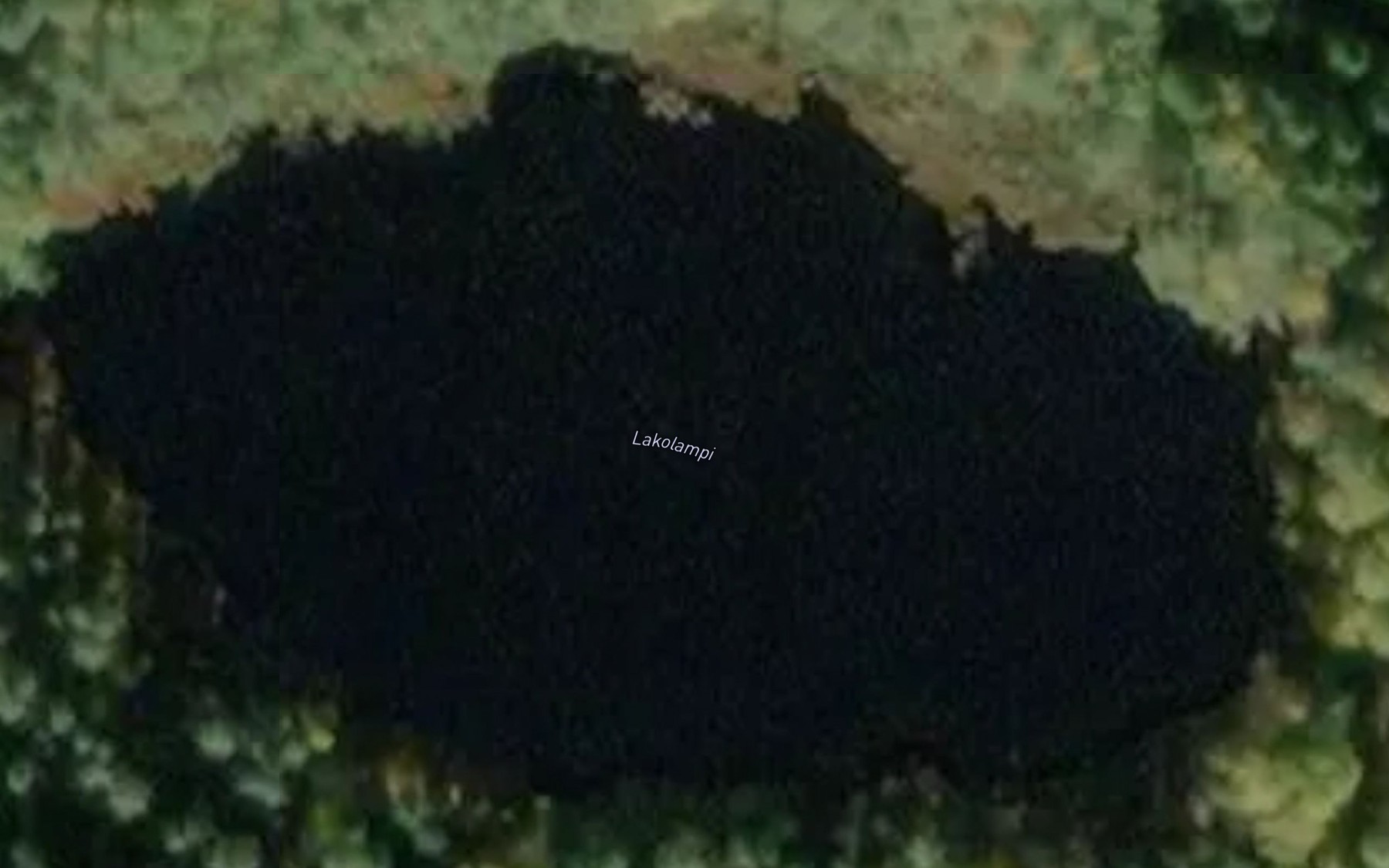 Satellite map of the Lakolampi