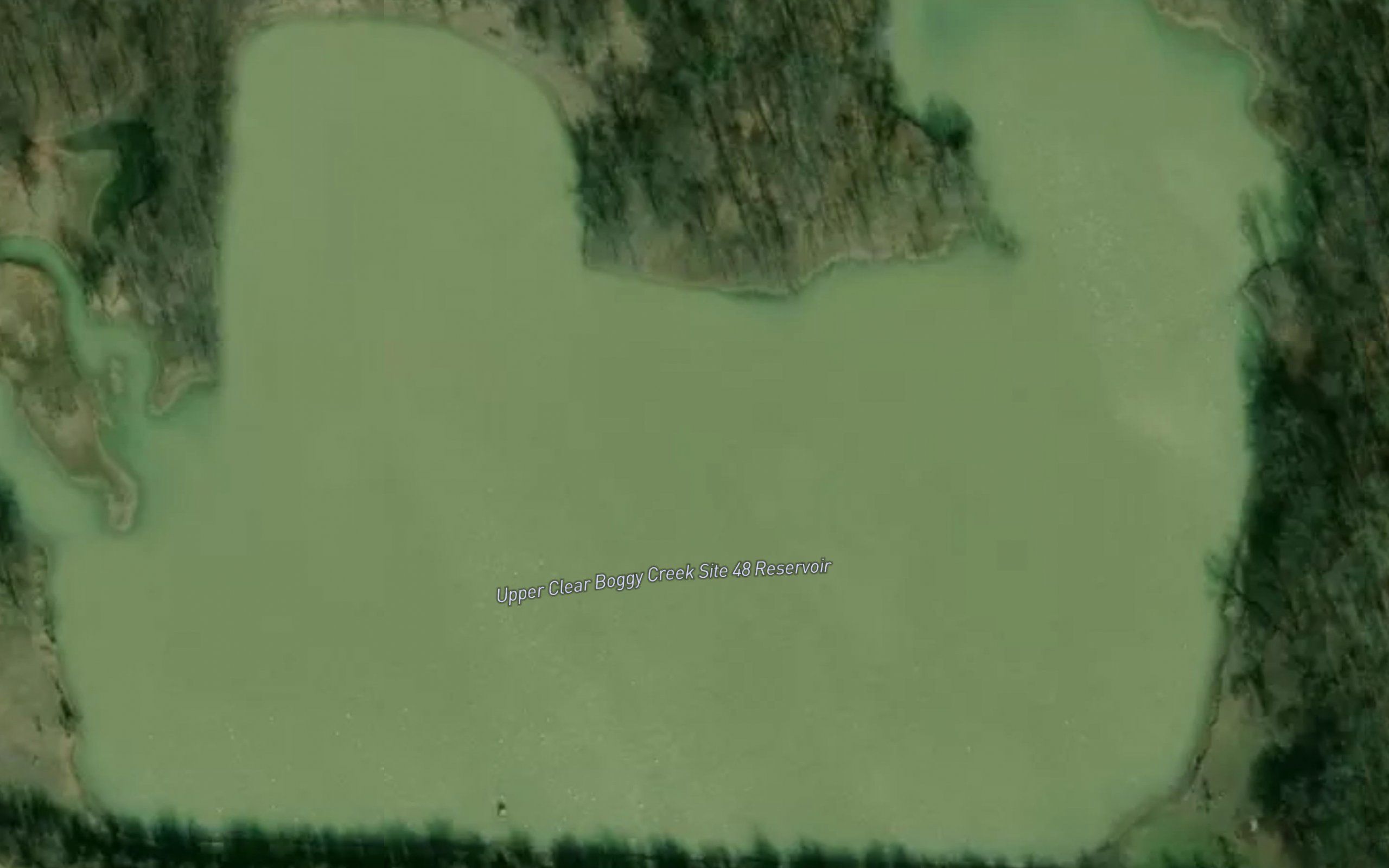 Upper Clear Boggy Creek Site 48 Reservoir