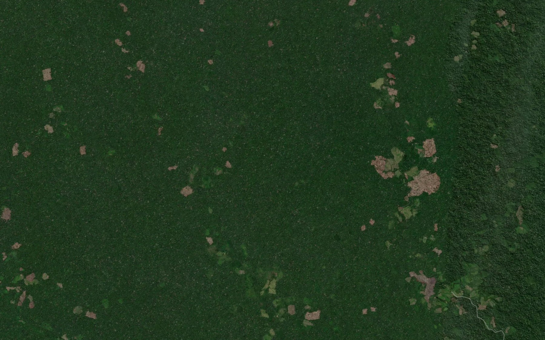 Satellite map of the Rio San Alejandro
