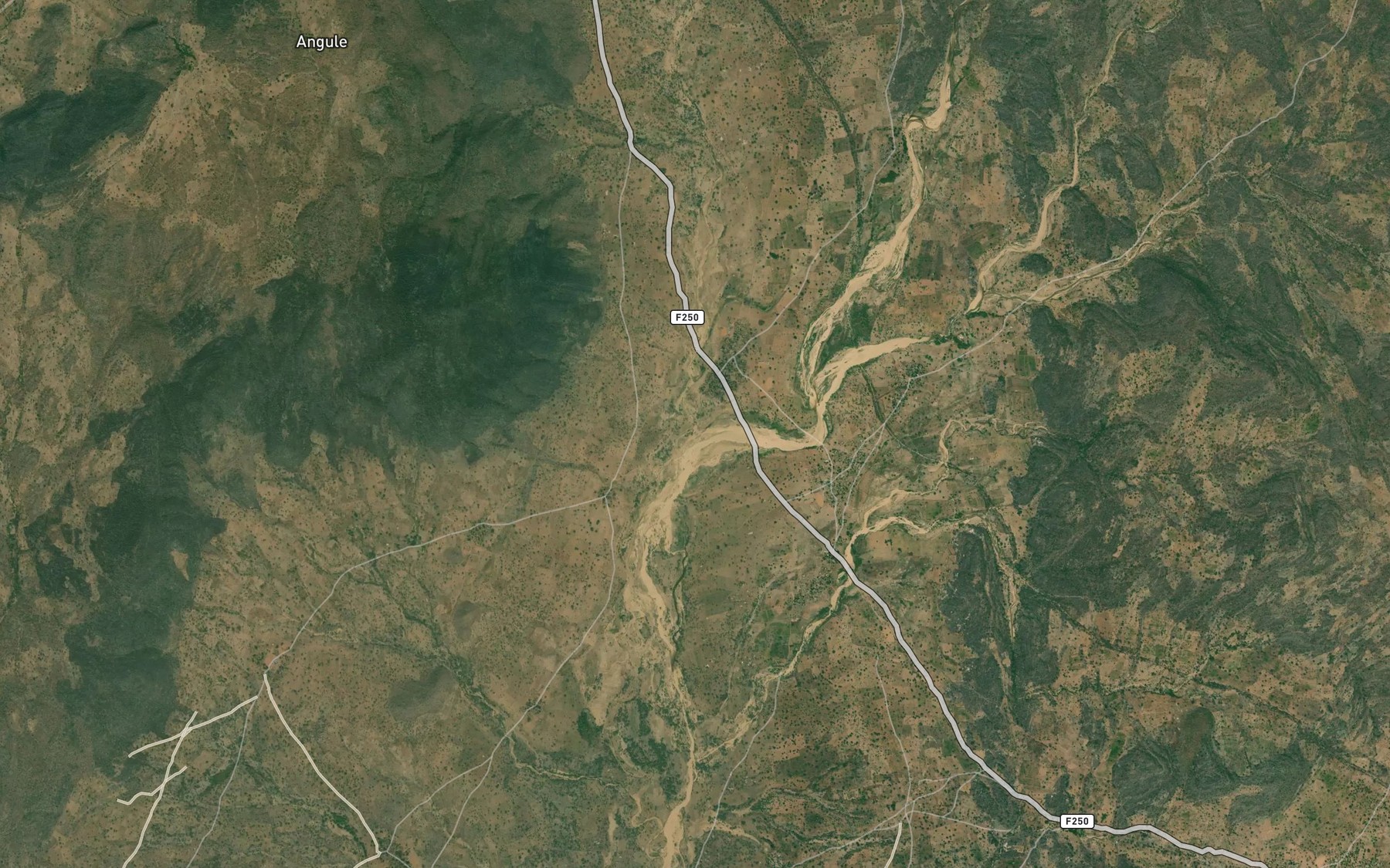 Satellite map of the River Pitiko