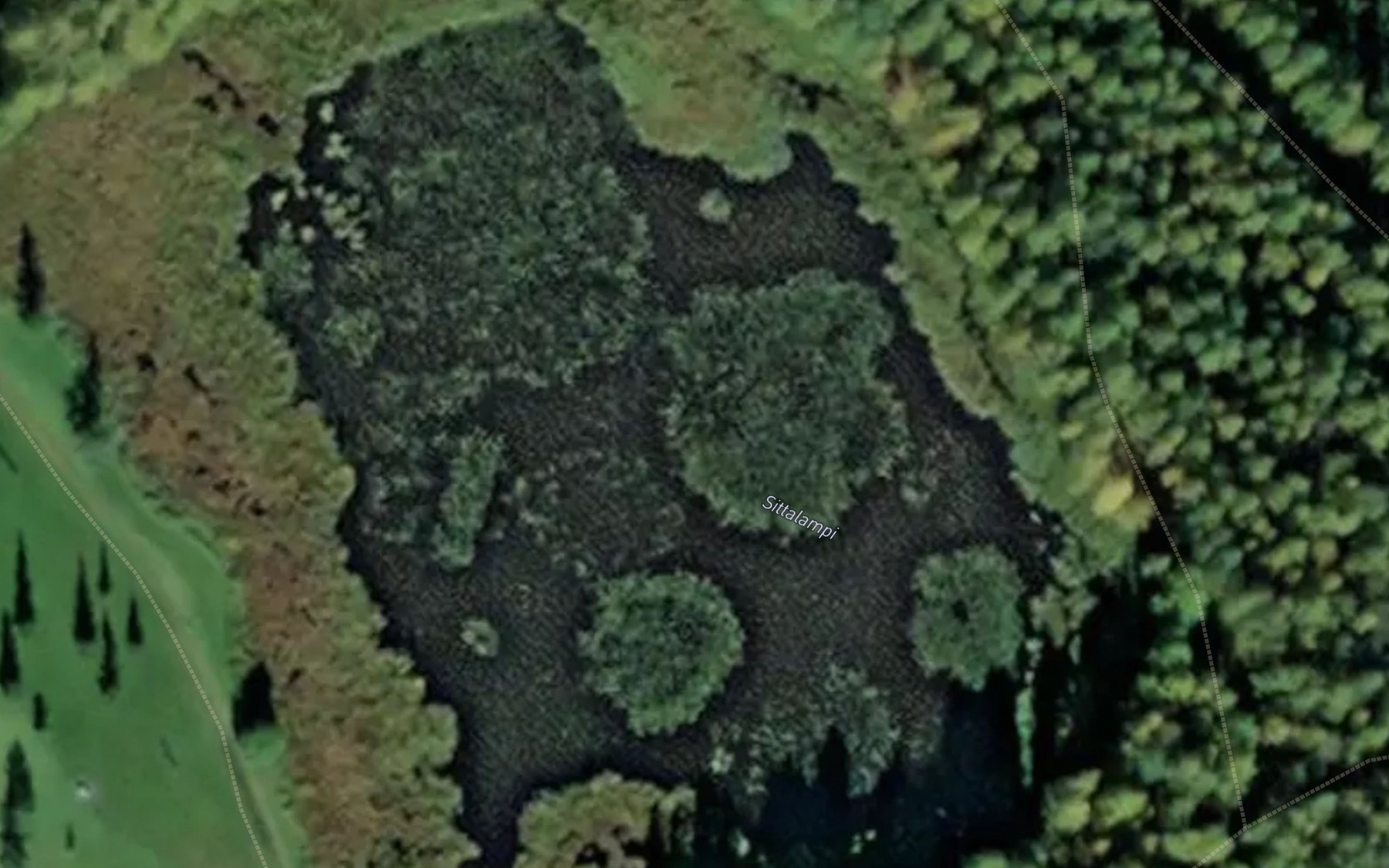 Satellite map of the Sittalampi