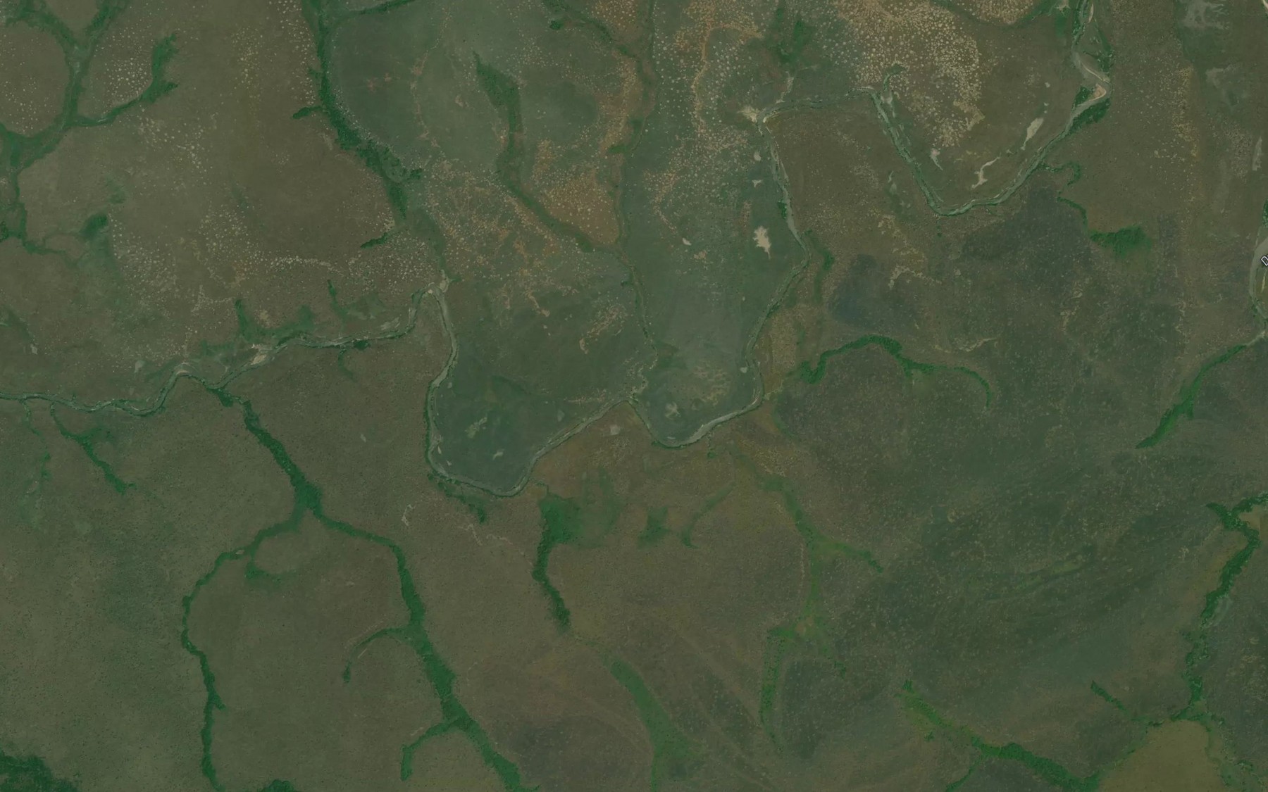Satellite map of the Bangiliwi