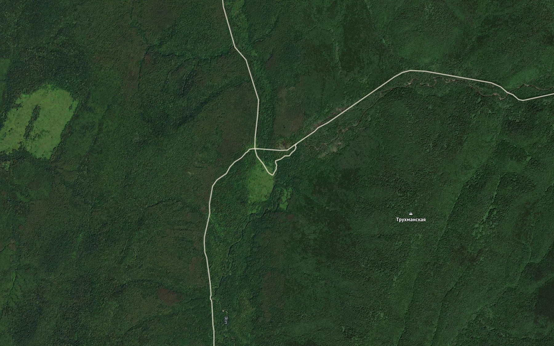 Satellite map of the Ugaydinka