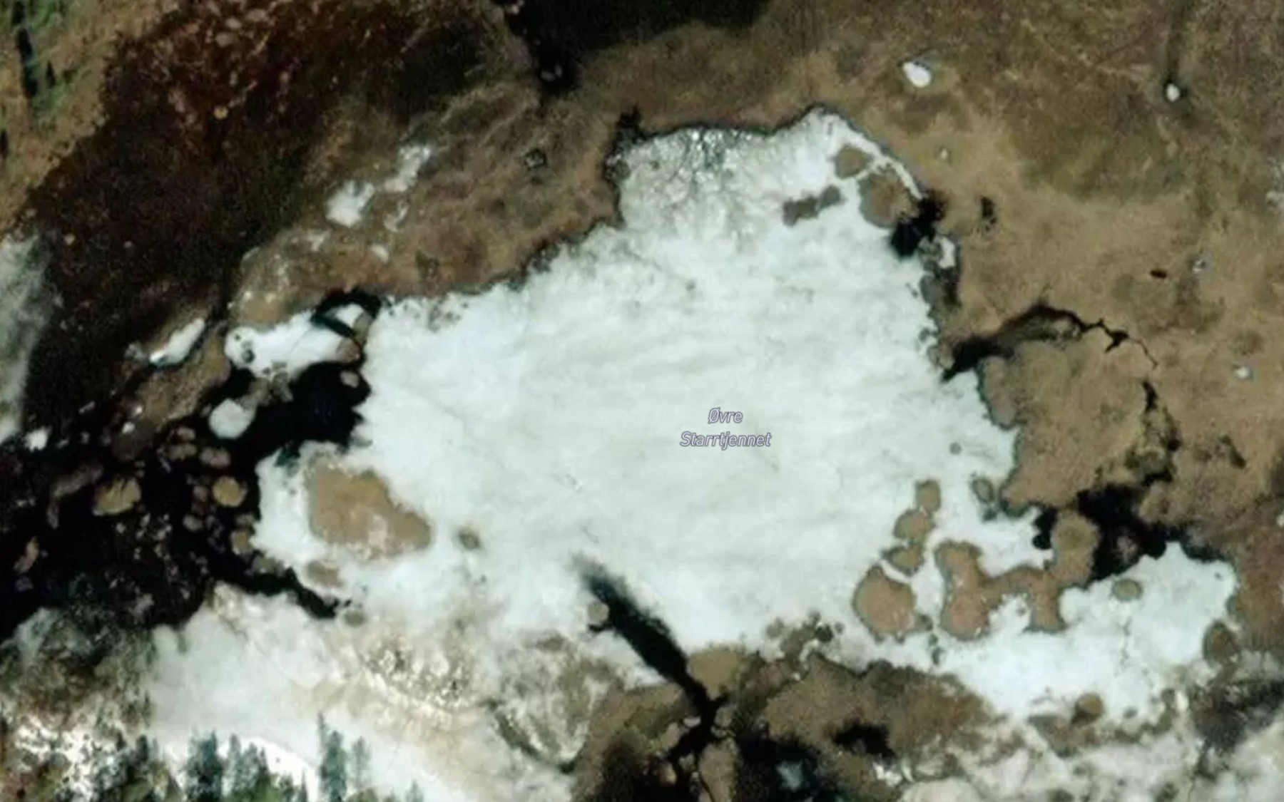 Satellite map of the Starrtjerna
