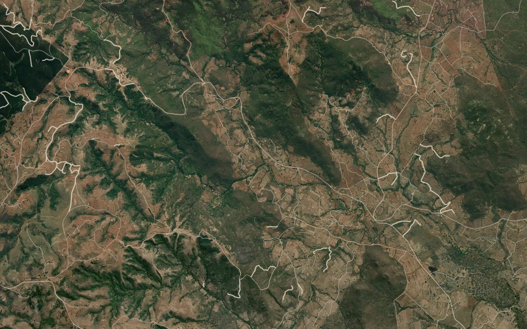 Satellite map of the Inabosa