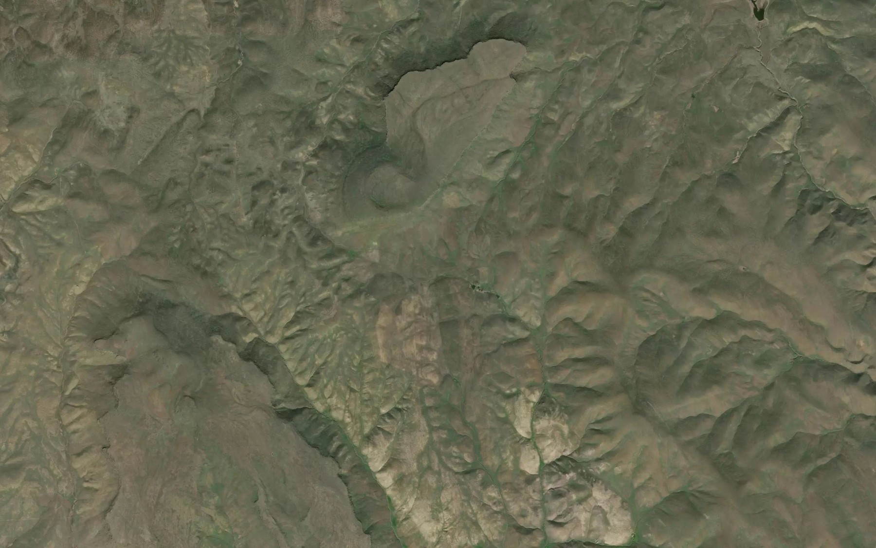 Satellite map of the Falkner Spring