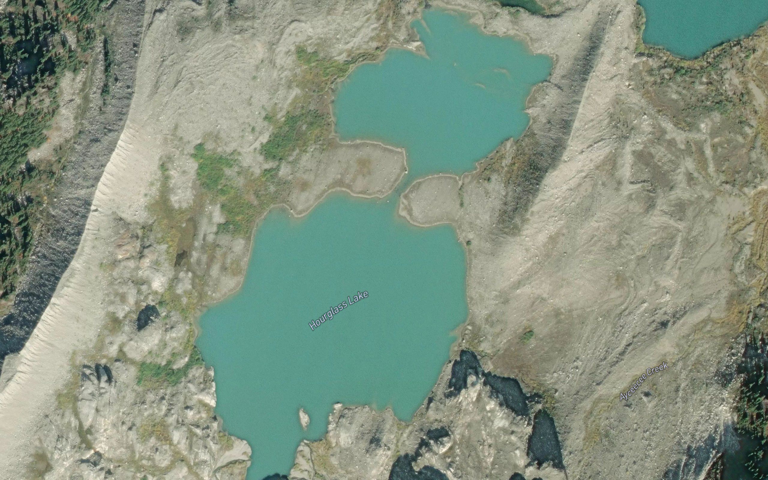 Hourglass Lake