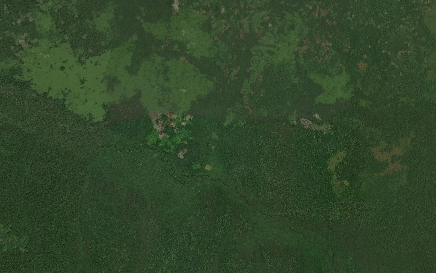 Satellite map of the Ngubelengo