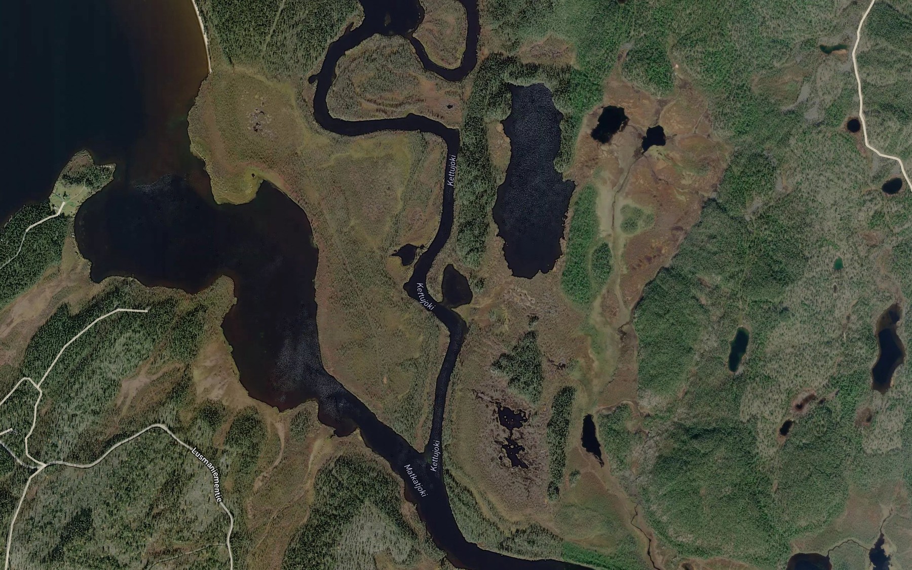 Satellite map of the Tseuhu