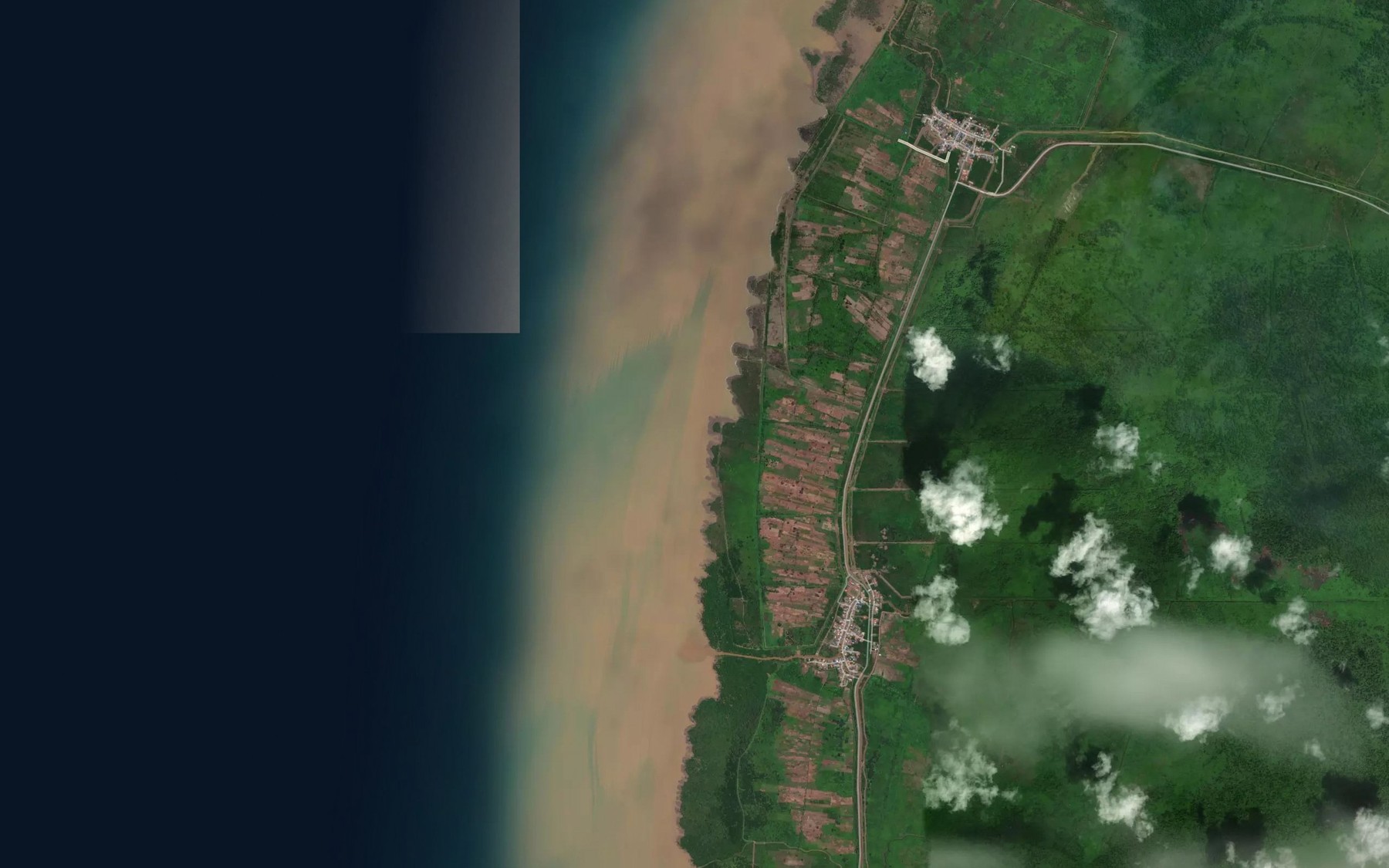 Satellite map of the Sungai Buju