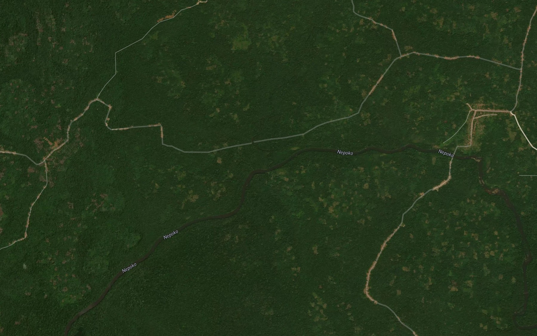 Satellite map of the Gada