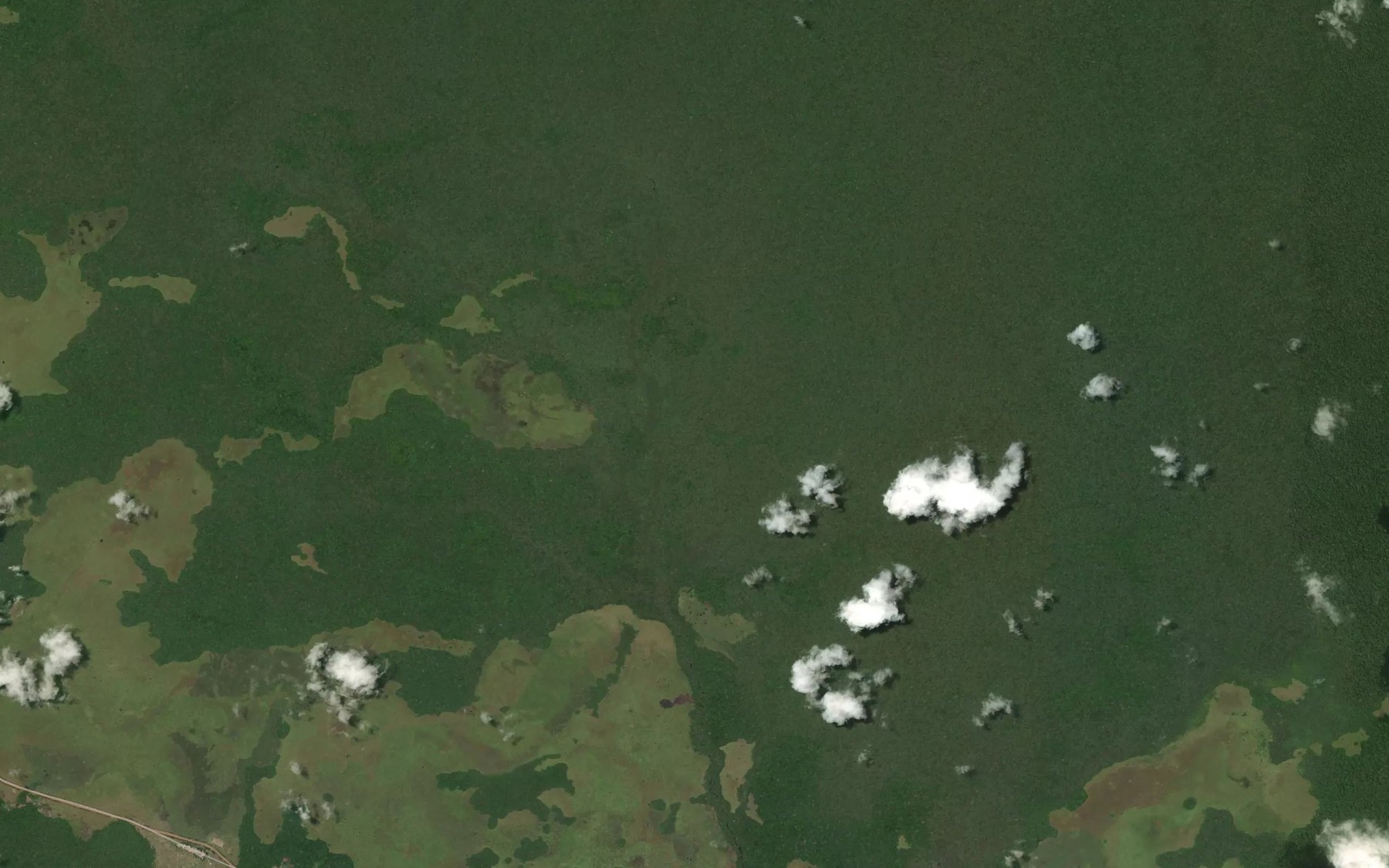 Satellite map of the Ohehe