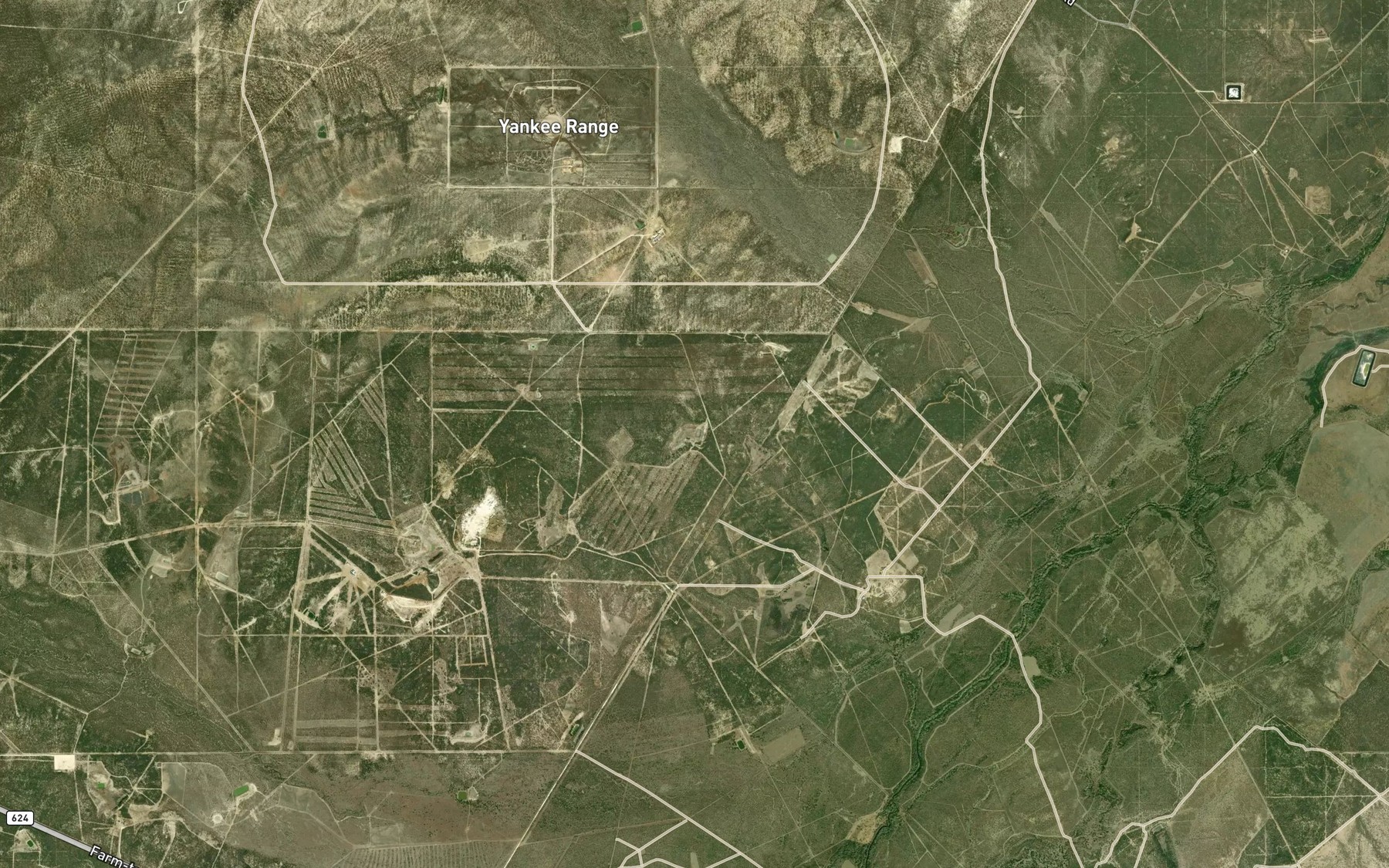 Satellite map of the Bob Hinces Lake Number 1