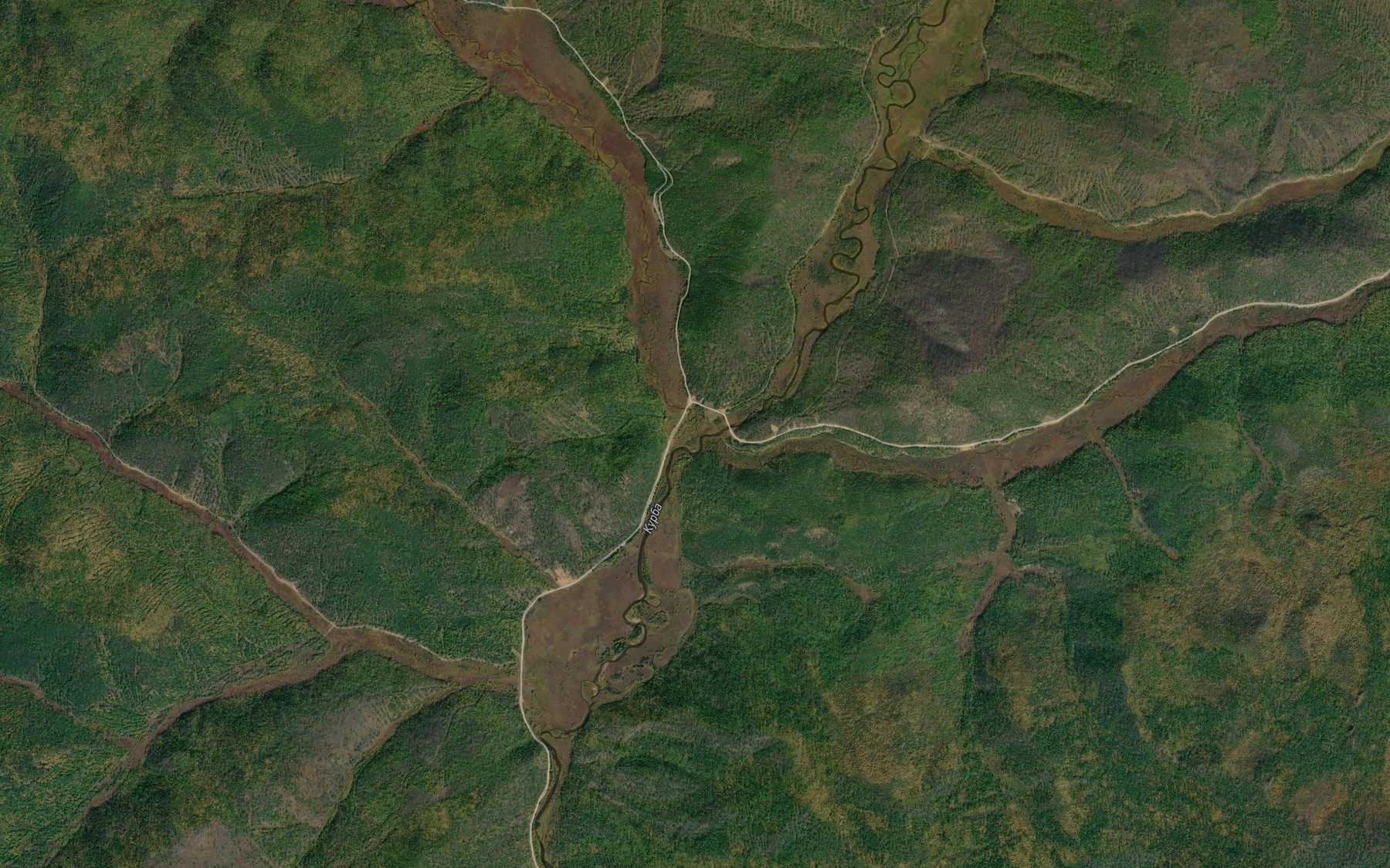 Satellite map of the Boguna
