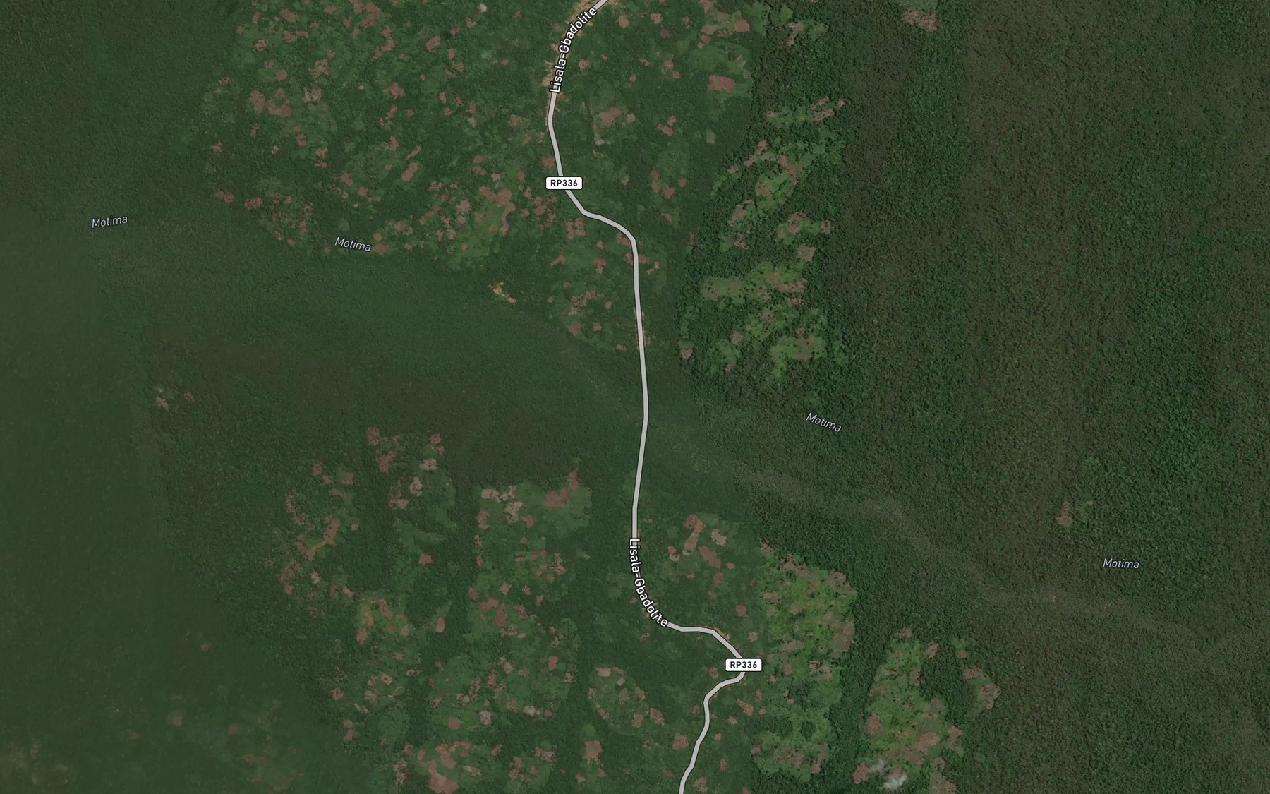 Satellite map of the Mangole