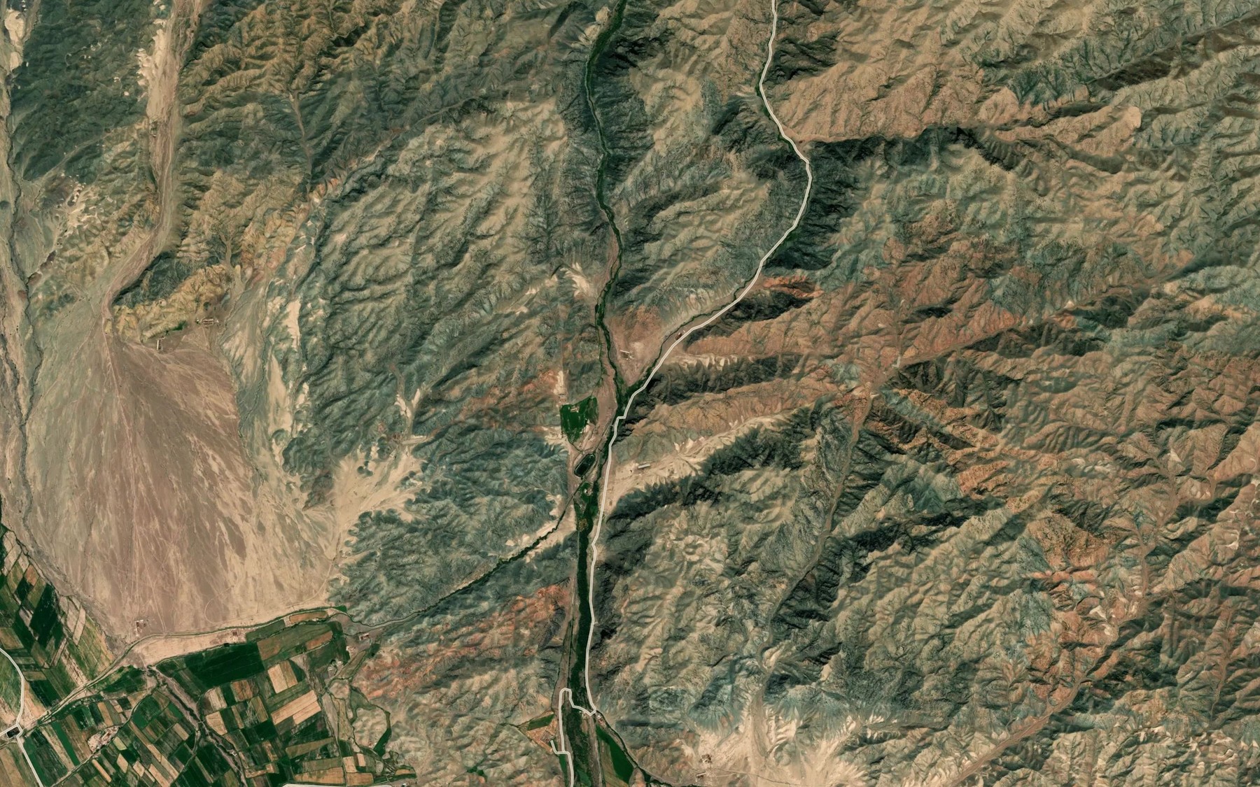 Satellite map of the Kokadyr