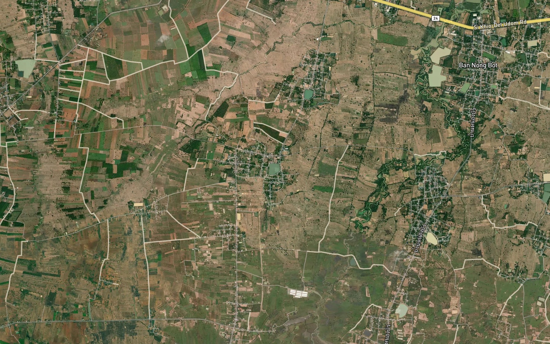 Satellite map of the Nong Thong Lim