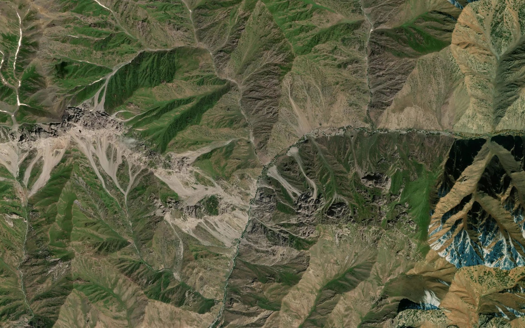 Satellite map of the Karadzhilga