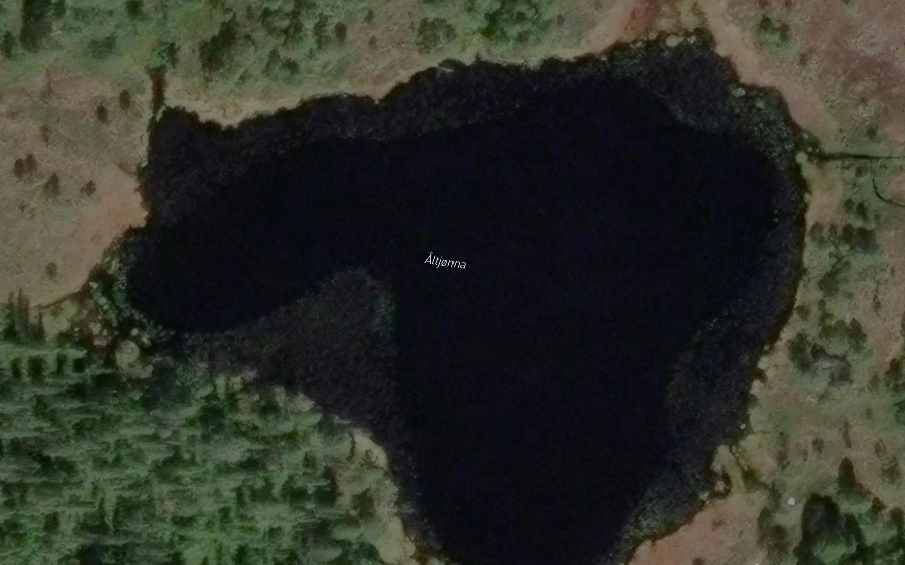 Satellite map of the Altjorna