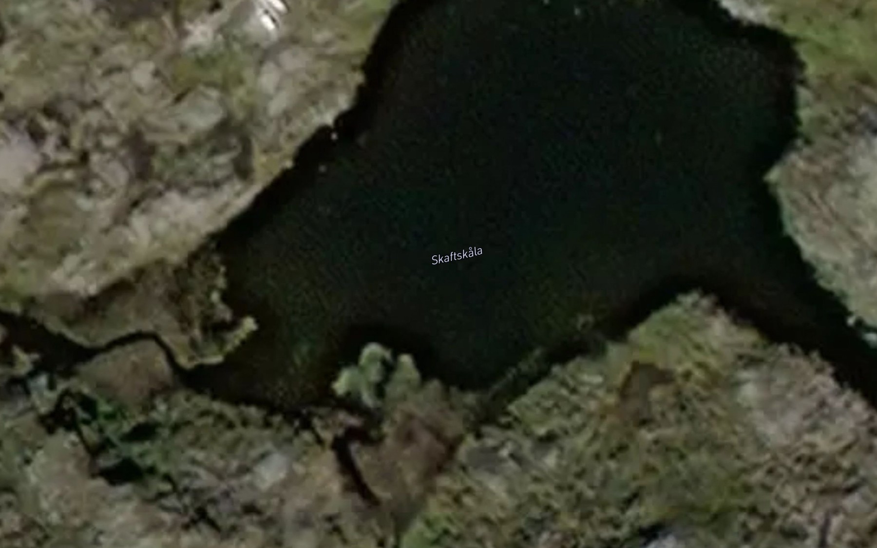 Satellite map of the Skaftskala